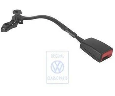 Vag Seat Belt Buckle Satin Juodas Passat B5 GP 2003 2005 Originalus 3B0858471PFCN