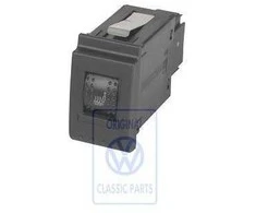 Vag Seat Šildymo Pultas Satin Juodas Lupo 1999 2003 Originalus 6X0963563A01C