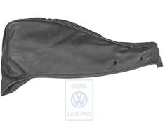 Vag Sėdymo Apmuovė Odos Juoda Golf Mk1 Cabriolet Scirocco Mk2 1982 1992 Originalus 155881401A1BX