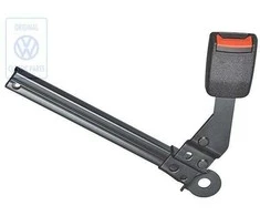 Vag Sėdynės Diržo Spynelė Satin Juodas T4 1991 1996 Originalus 70185787801C
