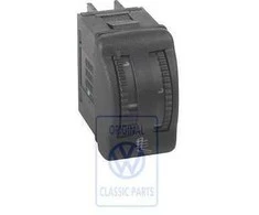 Vag Sėdynių Šildymo Jungiklis Juodas Caddy Mk2 Polo Classic Originalus 6K9963563B41