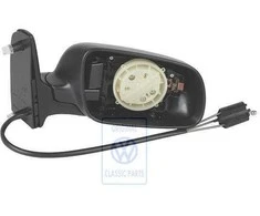 Vag Sharan Mk1 1996 2000 Galinio Veidrodžio Korpusas Satin Juodas Originalus 7M1857508S01C