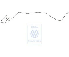 Vag Sharan Mk1 1996 2000 Galio Stabdžių Vamzdis Tarp Abs Valdiklio Originalus 7M1614724F