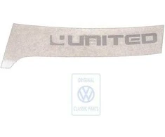 Vag Sidabriniai Lipdukai Su Raide Volkswagen Transporter 7H 2006 2009 Originalus 7H5854431C1W4