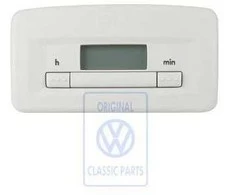 Vag Skaitmeninis Laikrodis Perlo Pilka Volkswagen Beetle 1C 1998 2001 Originalus 1C0919203AY20