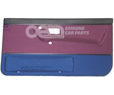 Vag Skoda Octavia 1Z Door Upholstery Violettblau Originalus 191867012CEBMQ