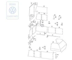 Vag Skoda Octavia A4 A5 Šoninės Užuolaidos Originalus 701070416E