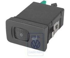 Vag Skoda Octavia A4 A5 Svaro Šildymo Sėdynės Mygtukas Juodas Originalus 1J0963563H01C