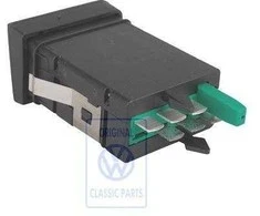 Vag Skoda Octavia A4 A5 Svaro Šildymo Sėdynės Mygtukas Juodas Originalus 1J0963563H01C