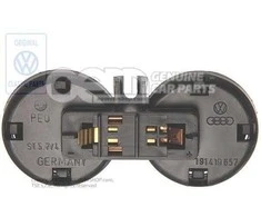 Vag Skoda Octavia A4 A6 Horn Button Satin Juodas Originalus 17141965701C