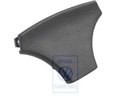 Vag Skoda Octavia A4 A6 Horn Button Satin Juodas Originalus 1H0419669K01C