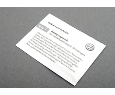 VAG Special Rubber Care Set Special Rubber Care Product Cleaning Cloth Volkswagen Golf 2003-2007 Originalus 000096331