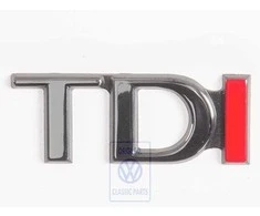 Vag Stikeris Chromo Raudonas Skiriamas Audi A4 B6 2000 2006 Originalus 6K5853691DEQW