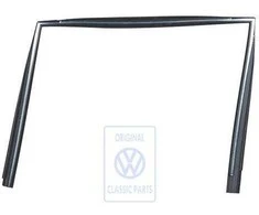 Vag Stiklo Vairo Gidas Satin Juodas Chromas Passat B2 Santana 331839440EHU1