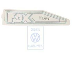 Vag Stratossil Šoninės Apdailos Juostos Volkswagen Polo Hatchback 86C 91-94 Originalus 867853434FBBQ