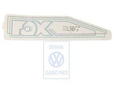 Vag Stratossil Šoninės Apdailos Juostos Volkswagen Polo Hatchback 86C 91-94 Originalus 867853434FBBQ
