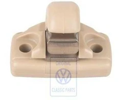 Vag Sun Visor Holder rusvai gelsvas Pur Passat B5 Gp 2003 2005 Touran Mk1 Originalus 3B0857561B7G8