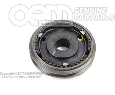 VAG Synchronizer Hubas Su Šiftu Šleevu Volkswagen Passat Golf Audi A3 Originalus 02U311241A