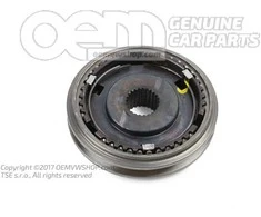 VAG Synchronizer Hubas Su Šiftu Šleevu Volkswagen Passat Golf Audi A3 Originalus 02U311241A