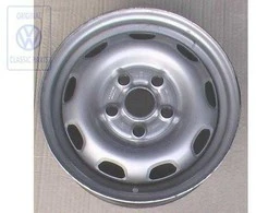 Vag T4 1991 1994 Chrominis Plieninis Ratas Originalus 701601027091