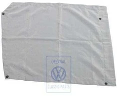 Vag T4 Galinio Stiklo Užuolaidos Flanelė Pilka 1997 2004 Originalus 703862757C2MP