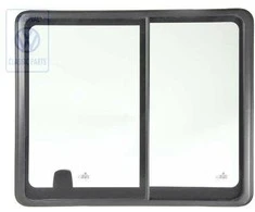VAG T4 Sliding Window Pilnas Satino Juoda 1991 2004 Originalus 7D5847711C01C
