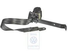 Vag T4 Syncro 1996 2004 Sėdynės Diržas 3 Taškų Juodas Originalus 703857815D01C