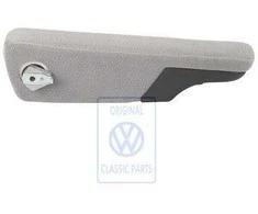 Vag T4 T4 Syncro 1996 2004 Porankis Audinys Flanelinis Pilkas Originalus 7D0881081T2EY