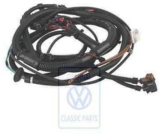 Vag T4 T4 Syncro 1996 2004 Ventiliatoriaus Elektros Kabelis Originalus 7D1971284DB