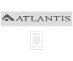 Vag T5 2007 2008 2009 Priekinis Lipdukas Diamantsilber Originalus 7H5854431A9ZD