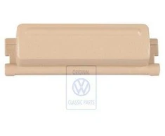 Vag T5 Touareg Mk1 rusvai gelsvas Pure Button Originalus 7L6827581A7G8