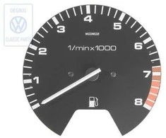 Vag Tachometras Golf Mk2 Jetta Mk2 86 87 88 89 Originalus 191919253E
