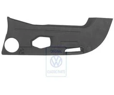 Vag Touareg Mk1 2003 2005 Satin Juodas Overlay Originalus 7L6806442N01C