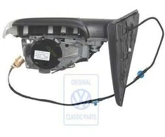Vag Touareg Mk1 2003 2007 Galinio Veidrodžio Dėklas Satin Juodas Originalus 7L6857508CH01C