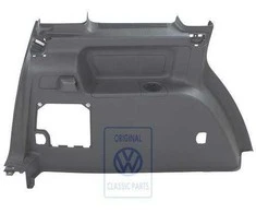 Vag Trunk Mat Anthracite Touran Mk1 2003 2006 Originalus 1T0867035N71N