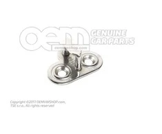 Vag Uzdaromu Plokste Seat Arosa Volkswagen Lupo Polo Originalus 6X0827511A