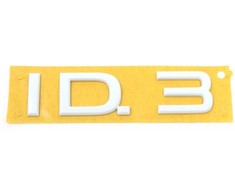Vag Užrašas Pure Baltas Volkswagen Id3 E1 2020 Originalus 10A853687AC9A