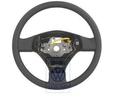 VAG Vairo Ratinas Odinis Juodas Bora Golf Passat Originalus 3B7419091BE74