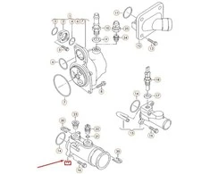VAG Vandenų Šlaunio Jungtis VW LT 28-35 II 1996-2006 Originalus 062121133