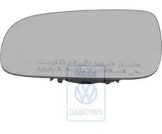 Vag Veidrodinis Stiklas Isgaubtas Su Laikikliu Polo 6N2 2000 2002 Originalus 6N1857521K
