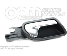 Vag Vidinė Rankena Alu Titan Juodas Volkswagen Golf R32 2007 2008 2009 Originalus 1K4839114BUAQ