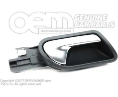 Vag Vidinė Rankena Alu Titan Juodas Volkswagen Golf R32 2007 2008 2009 Originalus 1K4839114BUAQ