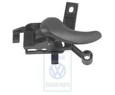 Vag Vidinės Durų Rankena Satino Juoda Sharan Mk1 1996 2000 Originalus 7M0837019A01C