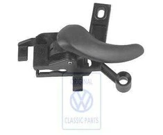 Vag Vidinės Durų Rankena Satino Juoda Sharan Mk1 1996 2000 Originalus 7M0837019A01C