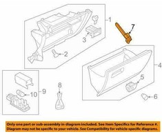 VAG Volkswagen Audi Pirštinių dėžutės stabdžiai 5G1858309 Originalus