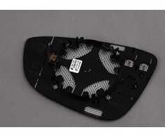 VAG Volkswagen CC Eos keleivio dešinės pusės veidrodžio stiklas OEM originalus 3C8857522C
