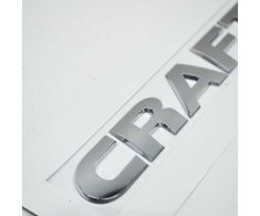 VAG VOLKSWAGEN CRAFTER MK2 Galinis užrašo ženkliukas 2E0853687A2ZZ Originalus