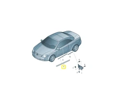 Vag Volkswagen Eos 1F 2011 2016 Durų Slėnio Trimas Kairys Ir Dešinys Originalus 1Q0853537DHY8