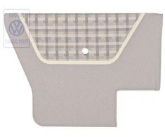 VAG Volkswagen Golf 4 5 Audi A3 8L Hermelin šoninės apdangos baltos Originalus 155867043AAAYY
