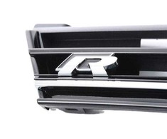 VAG Volkswagen Golf 5G 2013-2017 Radiator Grille Juodas/Poliruotas Chromas Originalus 5G0853651CSZLL